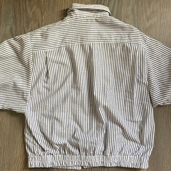 Vintage lightweight snap button jacket by Barclay Petites. Made in USA - Picture 4 of 6